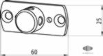 SOMFY Adapterset für Becker-Lager d= 20 mm / Umrüstlager