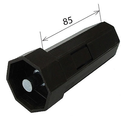 Mini-Kapsel lang mit Sperrclip mit innenliegendem Stift