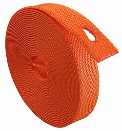 Rollladengurt 23 mm / 6-Meter-Rolle orange