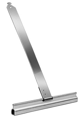 Maxi-Aluminium-Aufhängeprofilstück 150 mm blank Länge: 190 mm /  Sicherungsfeder