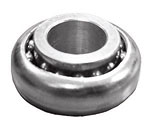 Mini-Kugellager d= 28 mm, Stahlbuchse, Höhe außerhalb Laufring 2 mm