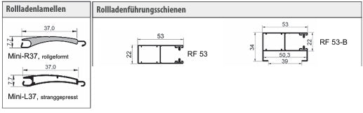 Muldis Thermo-Treppenrollladen Breite 1101 - 1200 mm