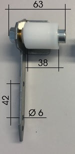 Abdruckrolle für Rolltore / Maxi Rolladenprofile
