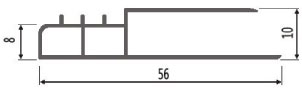 Verlängerungsprofil/ Verbreiterungsprofil