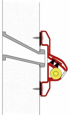 ESM-Altbausanierungs-Gurtführung - OHNE Gurtausbau