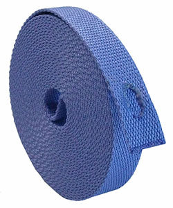 Rollladengurt 23 mm / 6-Meter-Rolle kornblumenblau