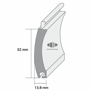 Aluminiumrollladen CALIFORNIA MAXI 13,8/52 mm